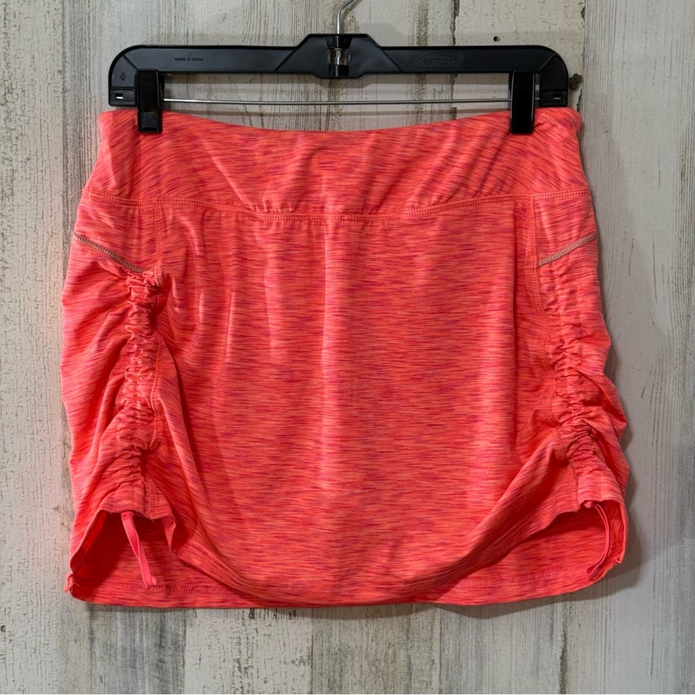 Tennis Skirt Coral Women's Ruched Skort